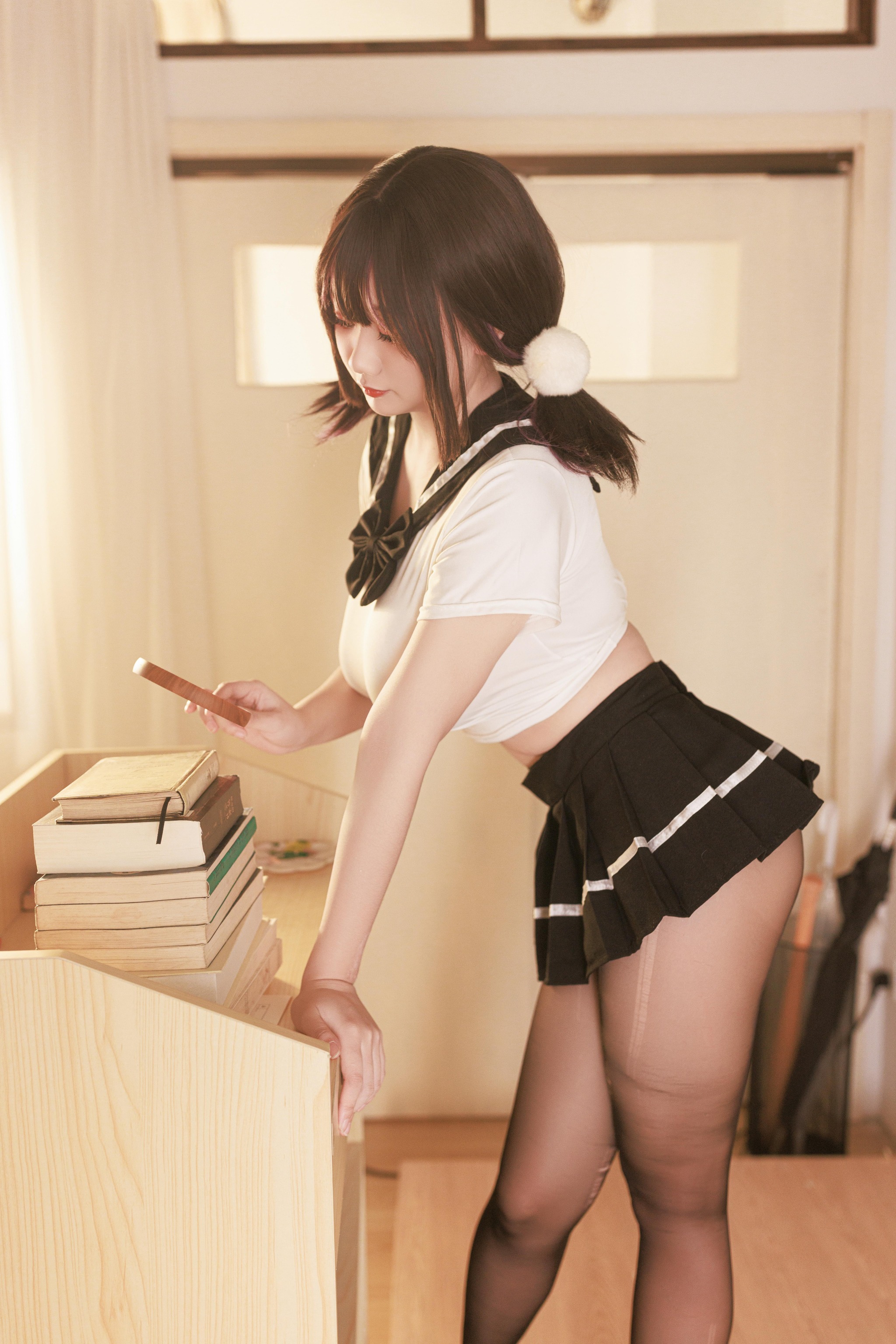 阿雪雪 - NO.048 吃货JK [84P2V]-XikXak